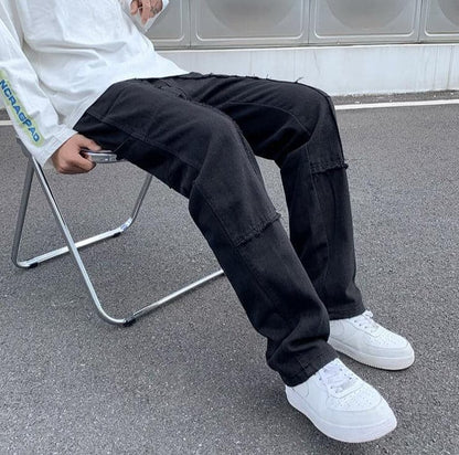 Distressed Street Jeans