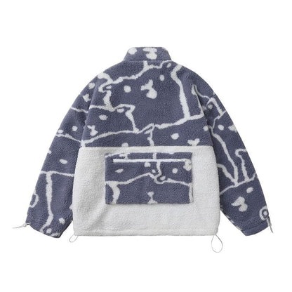 Faces Fleece Jacket