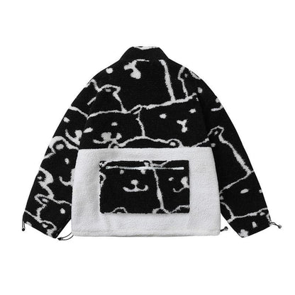 Faces Fleece Jacket