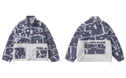 Faces Fleece Jacket