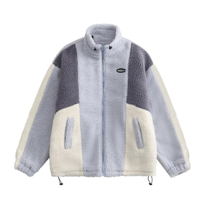 Patchwork Fleece Jacket