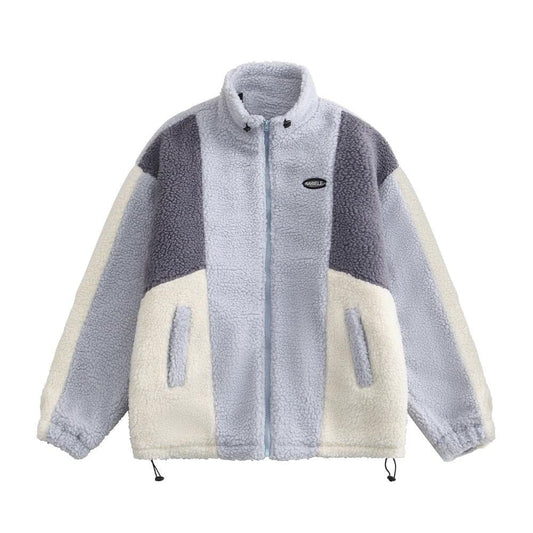 Patchwork Fleece Jacket