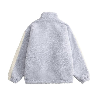 Patchwork Fleece Jacket