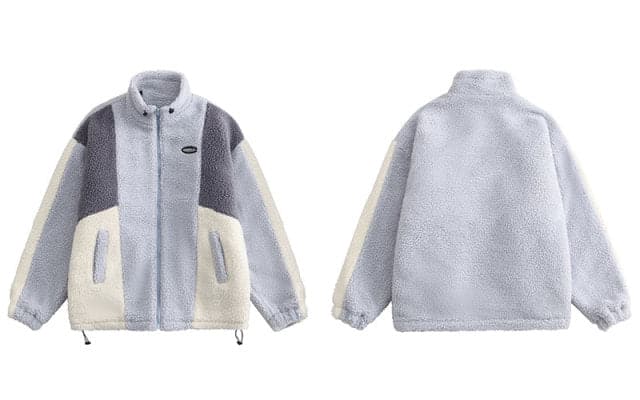 Patchwork Fleece Jacket