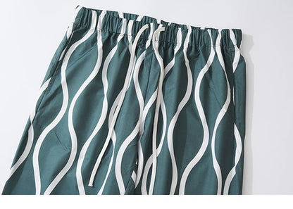 Green Spiral Pants