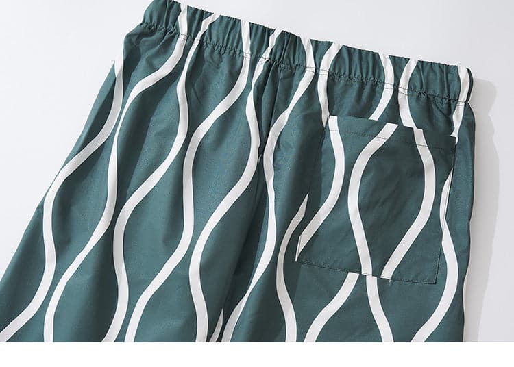 Green Spiral Pants