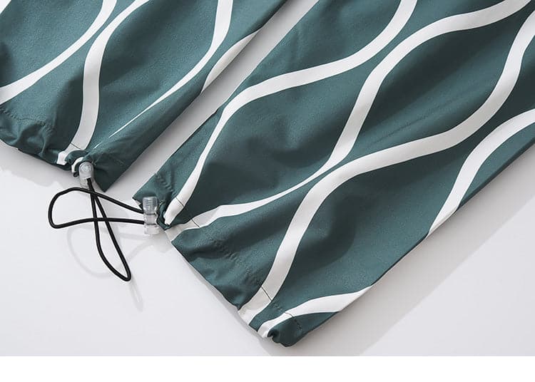 Green Spiral Pants